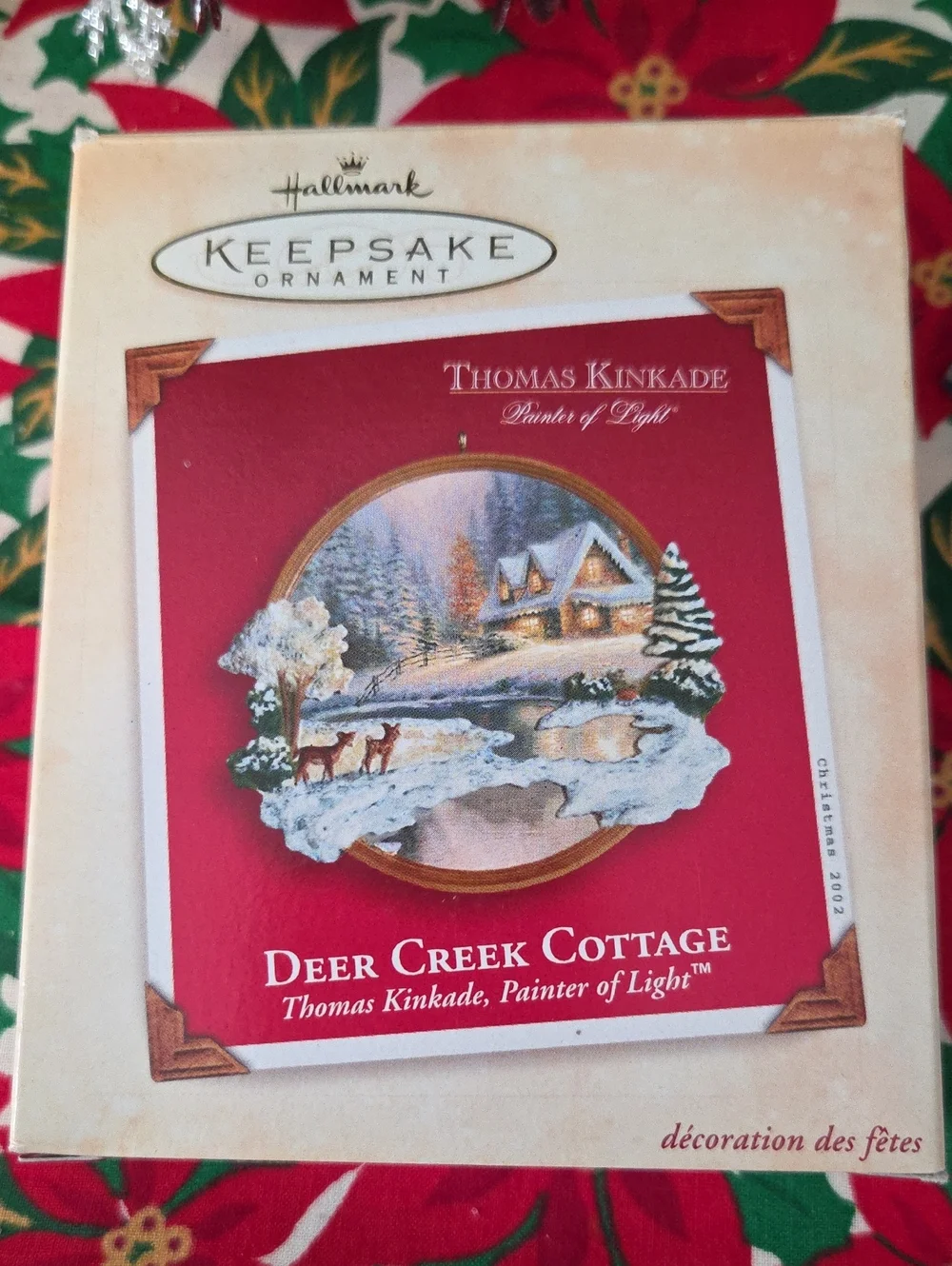 * 2002* Hallmark DEER CREEK COTTAGE By Thomas Kinkade The Painter Of Light